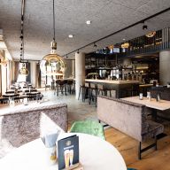 Modern eingerichteter Speiseraum